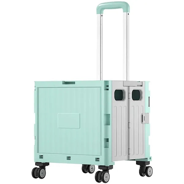 4 Rotate Wheels Folding Utility Cart