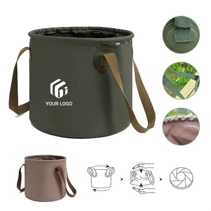 Portable Large Capacity Outdoor Foldable Camping Bucket