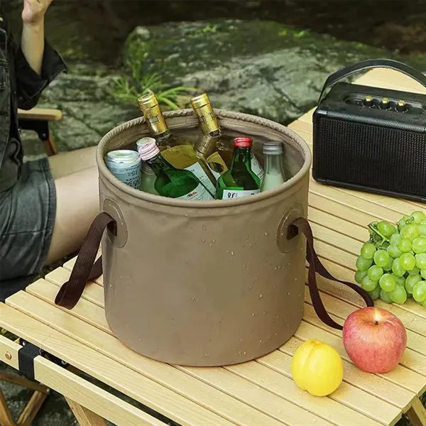 Portable Large Capacity Outdoor Foldable Camping Bucket
