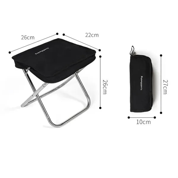 Aluminum Folding Camping Stool Chair