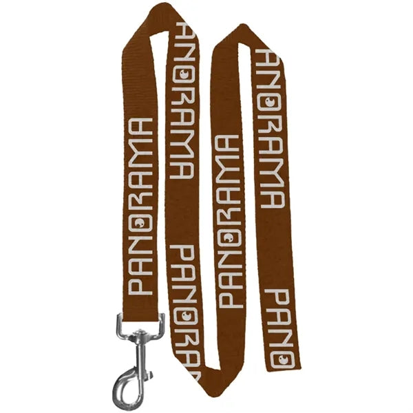 72"L Polyester Pet Leash with Metal Carabiner