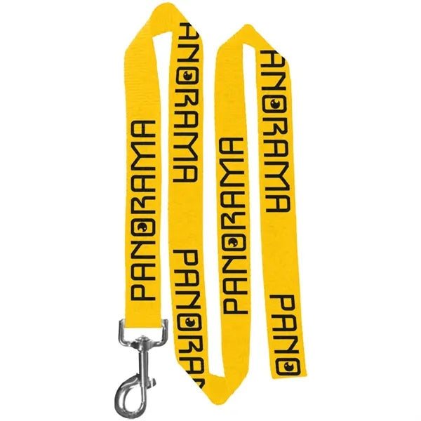72"L Polyester Pet Leash with Metal Carabiner