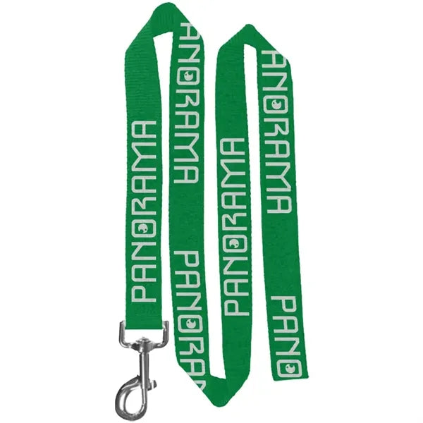 72"L Polyester Pet Leash with Metal Carabiner