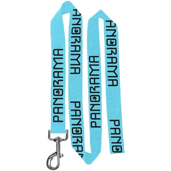 72"L Polyester Pet Leash with Metal Carabiner