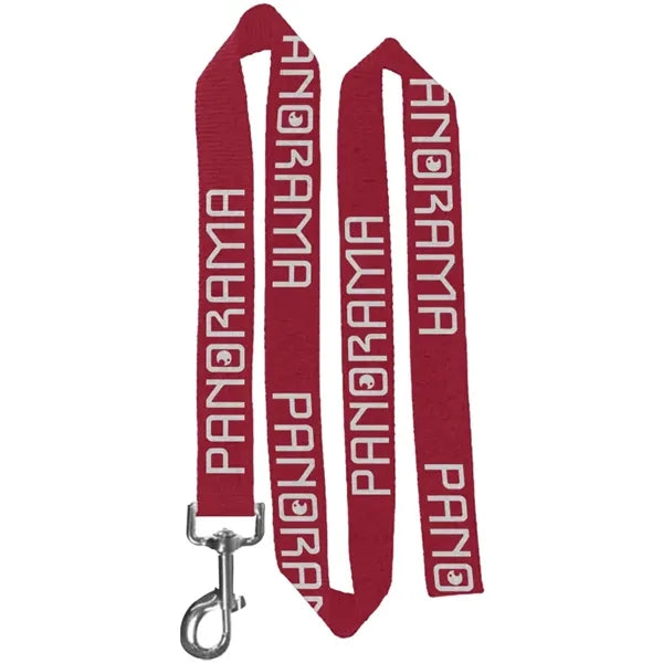 72"L Polyester Pet Leash with Metal Carabiner