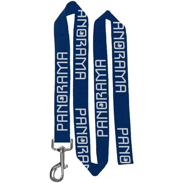 72"L Polyester Pet Leash with Metal Carabiner