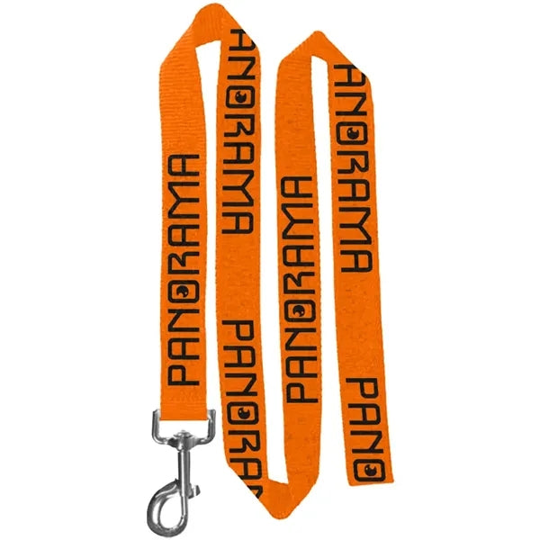 72"L Polyester Pet Leash with Metal Carabiner
