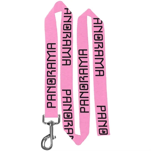 72"L Polyester Pet Leash with Metal Carabiner