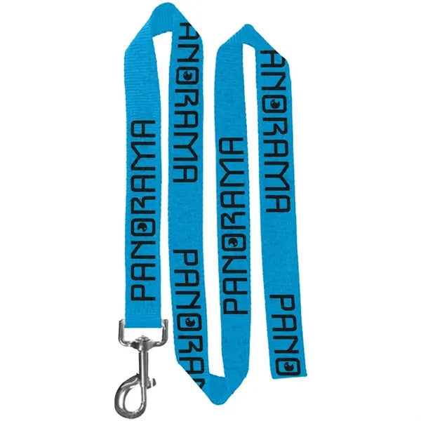 72"L Polyester Pet Leash with Metal Carabiner