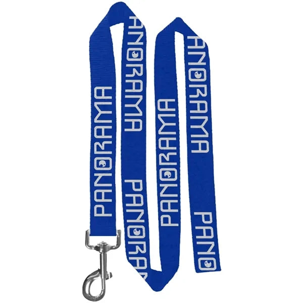 72"L Polyester Pet Leash with Metal Carabiner