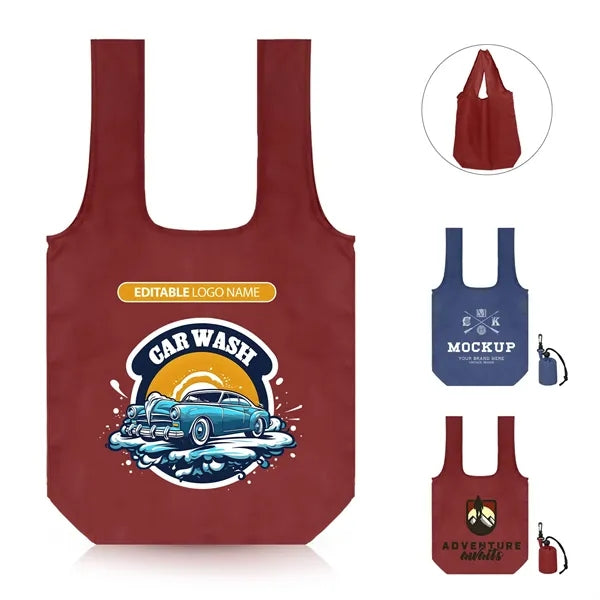 Foldable Tote Bag T-Shirt Style