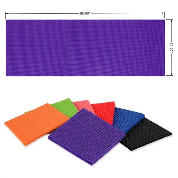 PVC Yoga Mat and Carrying Bag