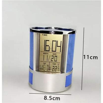 Clock Pen Holder