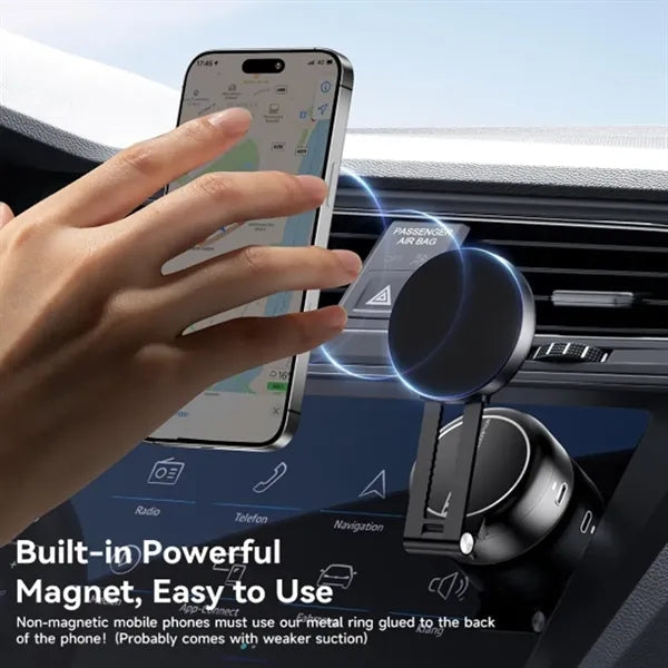 Vacuum Suction Car Phone Holder