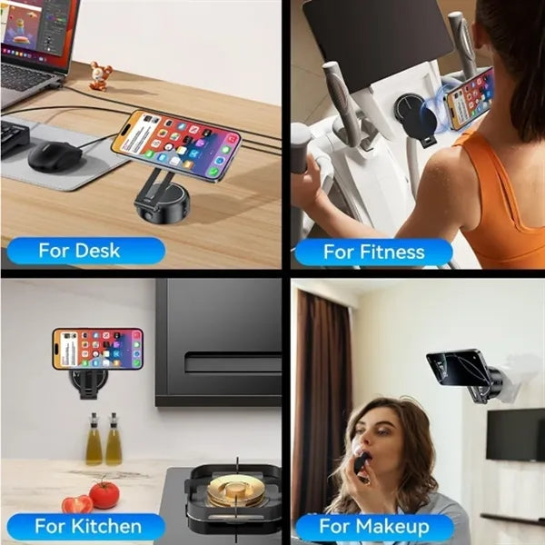 Vacuum Suction Car Phone Holder