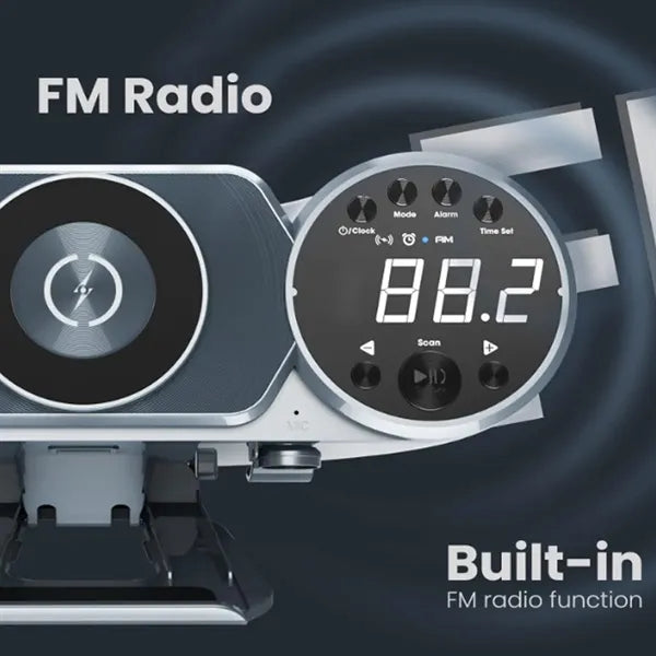 Bluetooth Speaker Alarm Clock