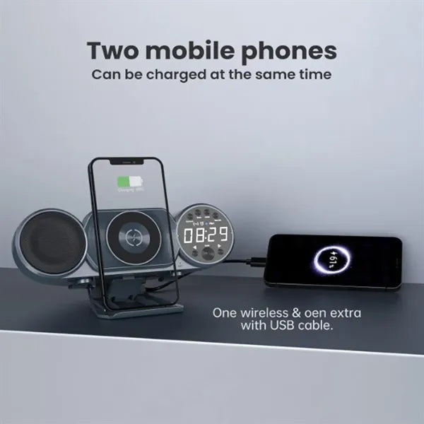 Bluetooth Speaker Alarm Clock