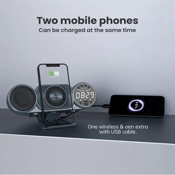Bluetooth Speaker Alarm Clock