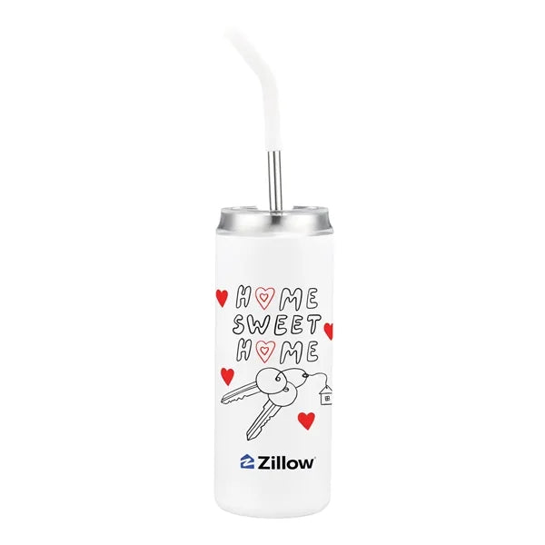 20 oz. Vacuum Tumbler with Straw