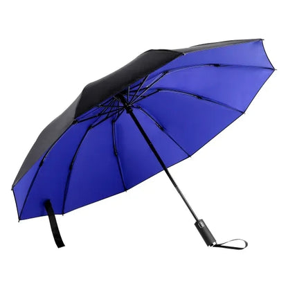 Windproof Double Layer Folding Inverted Umbrella  Auto-Open