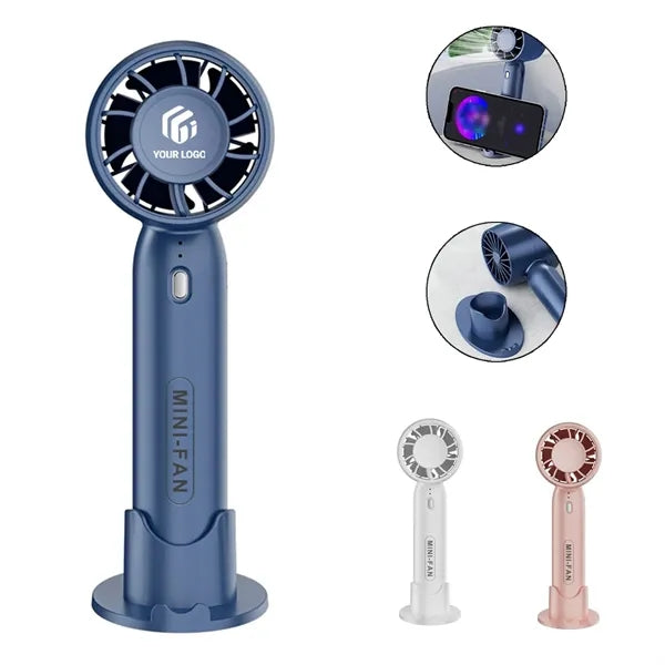Portable Long-lasting Powerful Rechargeable Handheld Fan