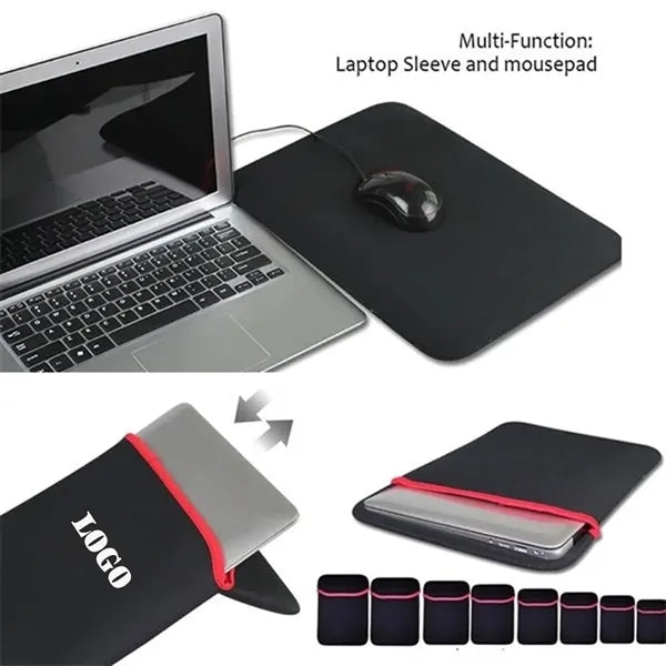 Multi-Size Neoprene Laptop Sleeve ,Shockproof & Lightweight.