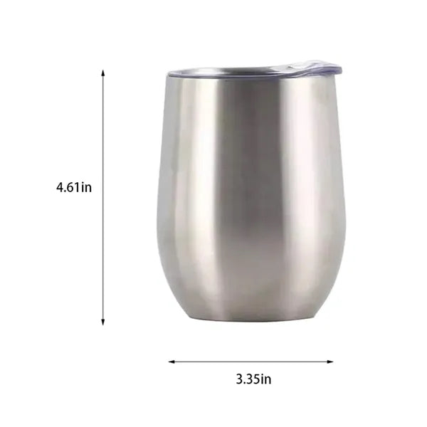 12oz stainless steel creative U-shaped red wine thermos cup