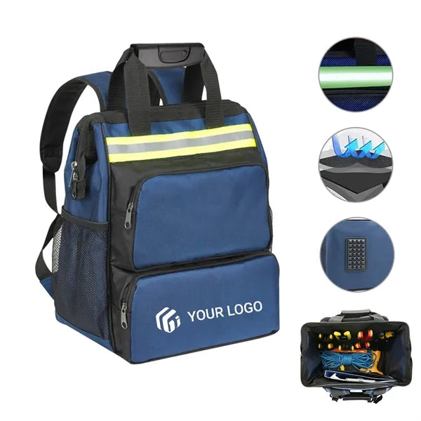 Multifunctional Oxford Cloth Waterproof Backpack Tool Bag