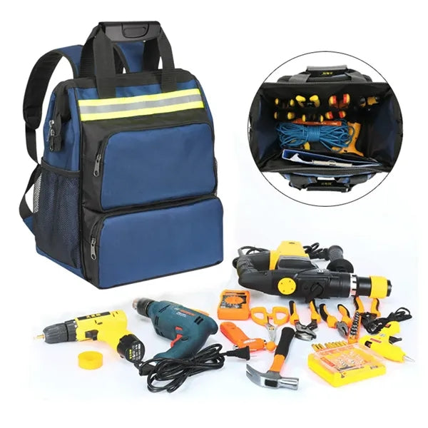 Multifunctional Oxford Cloth Waterproof Backpack Tool Bag
