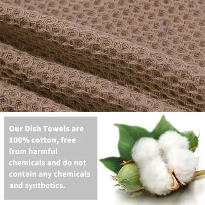 Cotton Waffle Weave Kitchen Dish Cloth
