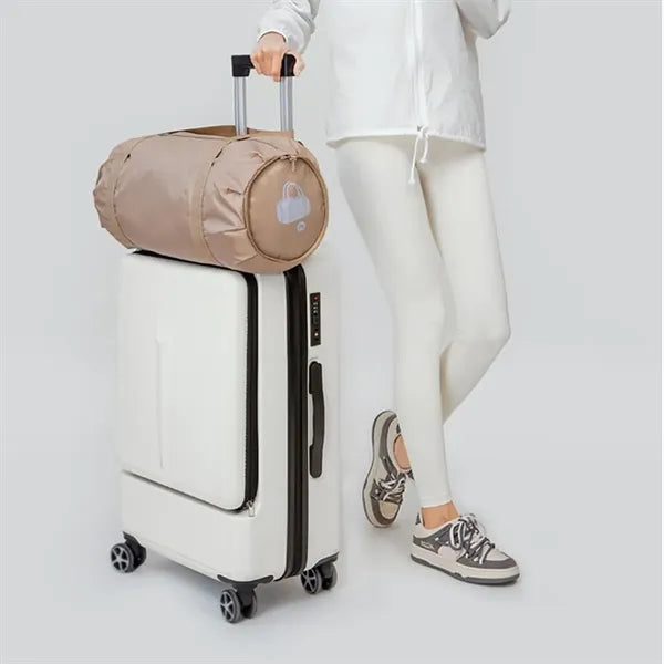 Large lightweight foldable duffle sports gym travel bag
