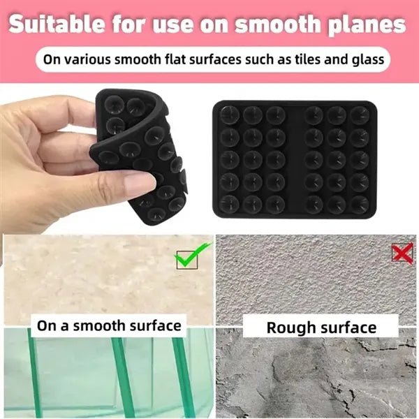 Silicone Suction Phone Case Adhesive Mount