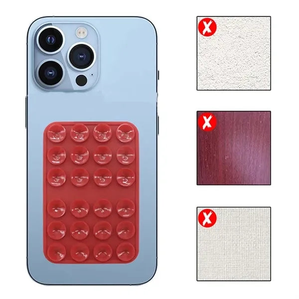 Silicone Suction Phone Case Adhesive Mount