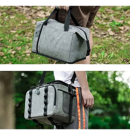 Large Double Layer Waterproof Box Proof Cooler Backpack