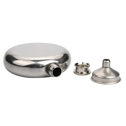 5Oz Portable Wine Whiskey Flasks Round Alcohol Bottle