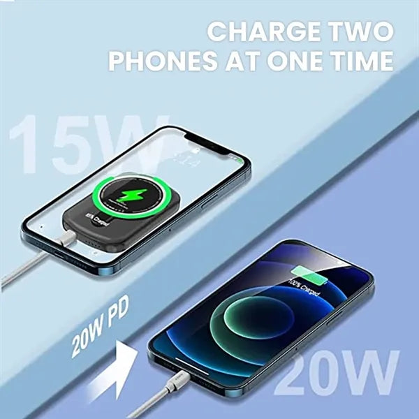 Magnetic Power Bank 5000 mAh