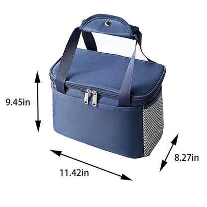 Office picnic portable large cooler box insulated lunch bag