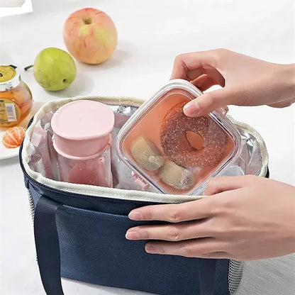 Office picnic portable large cooler box insulated lunch bag