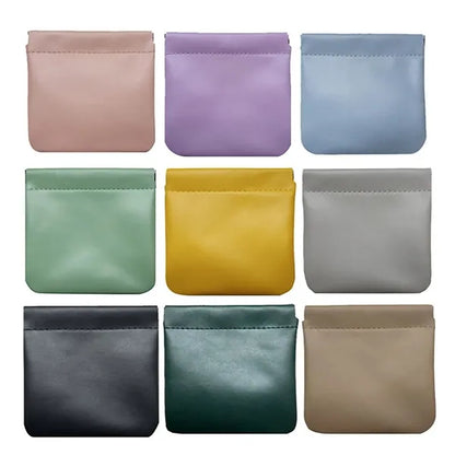 Snap Closure Organizer Pouch Pocket Cosmetic Storage Bags