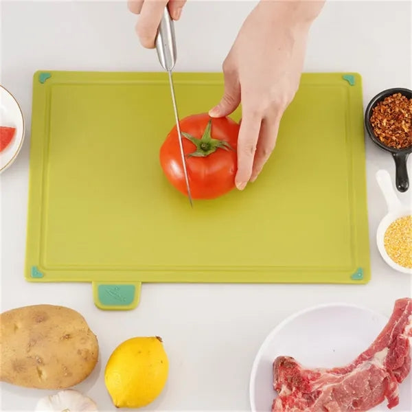 4pcs bpa-free non toxic chopping mat kitchen cutting board