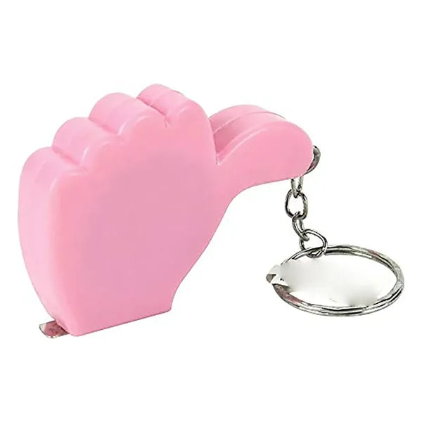 Thumb-shaped Keychain Measuring 38 inches Mini Tape Measure
