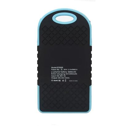 W/ Hiking Hook Wireless Solar Unlimited Charging Power Bank