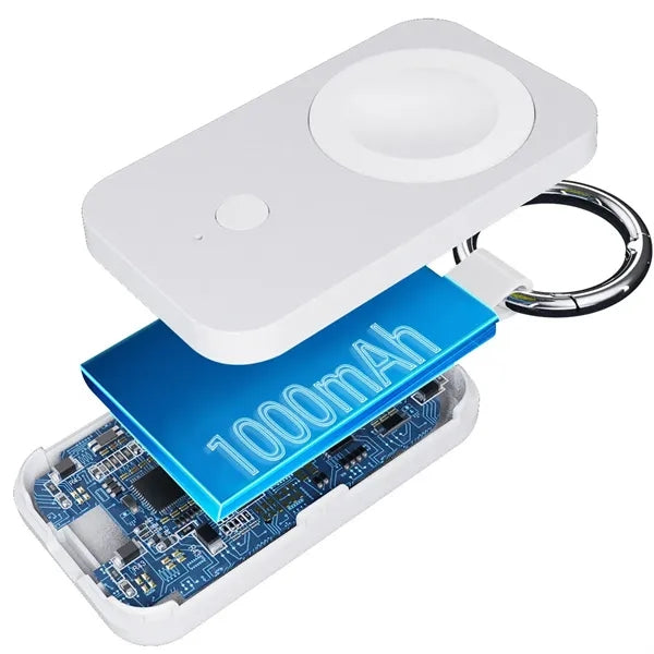 Portable Wireless Charger Compatible For Watch Power Bank