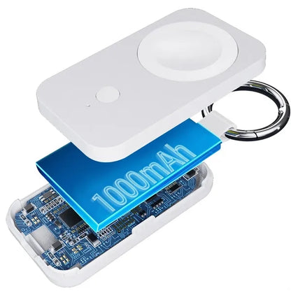Portable Wireless Charger Compatible For Watch Power Bank