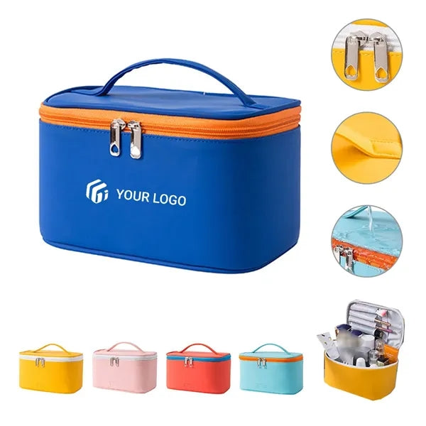 Large capacity waterproof storage toiletries cosmetics bag