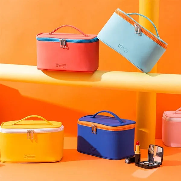 Large capacity waterproof storage toiletries cosmetics bag