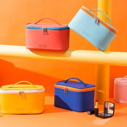 Large capacity waterproof storage toiletries cosmetics bag