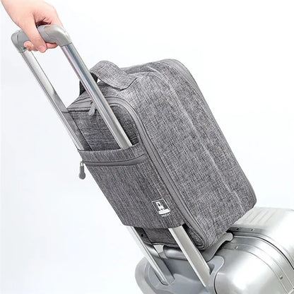 Multifunctional multi-layer travel waterproof shoe bag