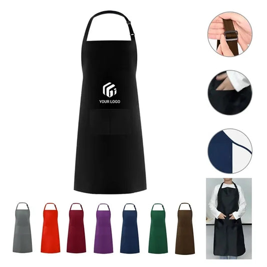 Kitchen baking painting hanging neck anti-fouling apron