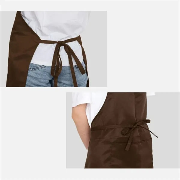Kitchen baking painting hanging neck anti-fouling apron